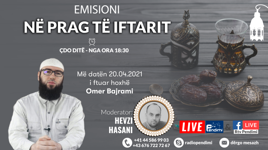 LIVE – Në prag të iftarit