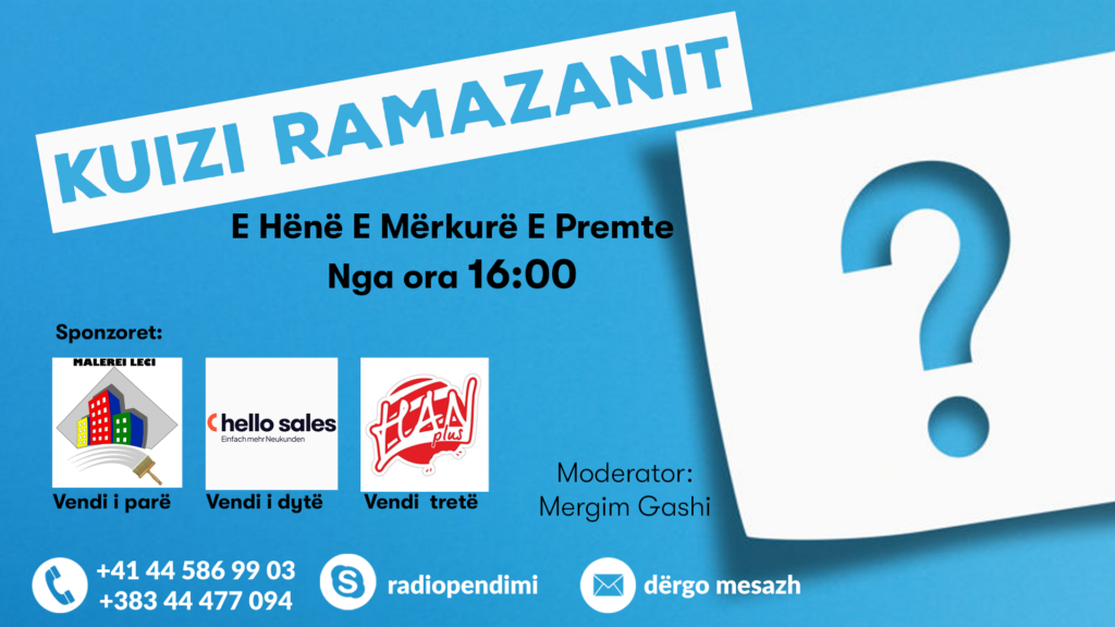 LIVE – Kuizi Ramazanit